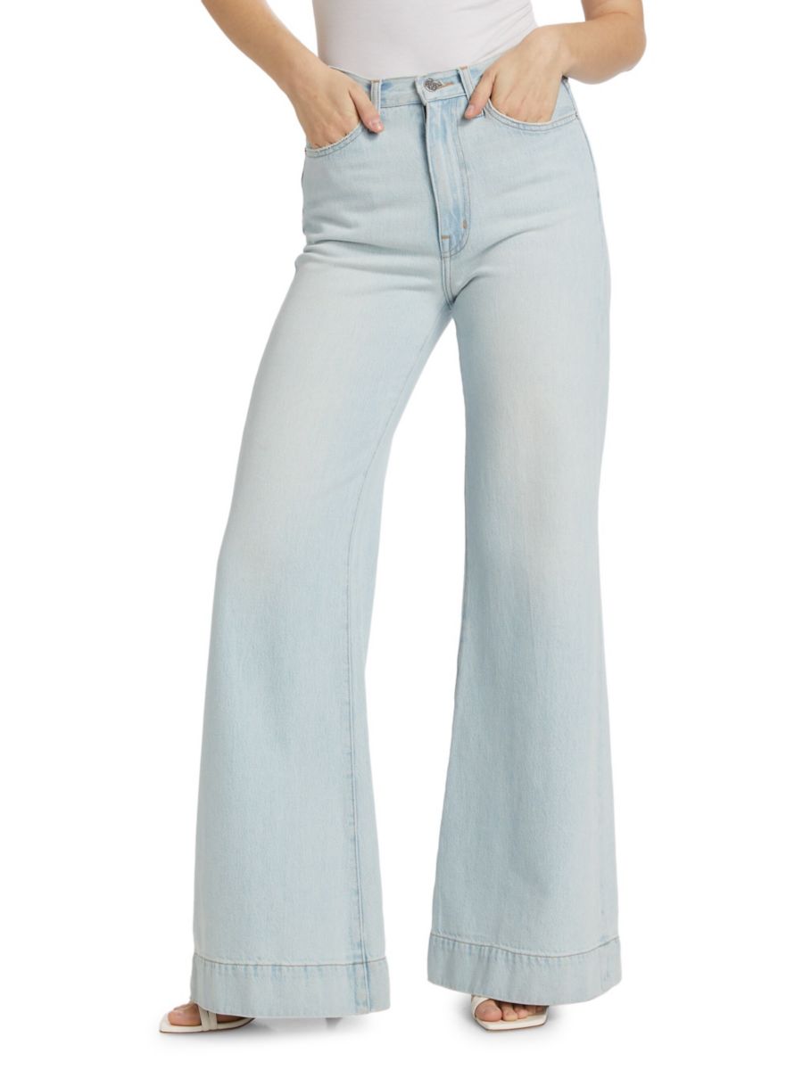 

Джинсы Coralie Wide-Leg Derek Lam 10 Crosby, цвет Cooper Light