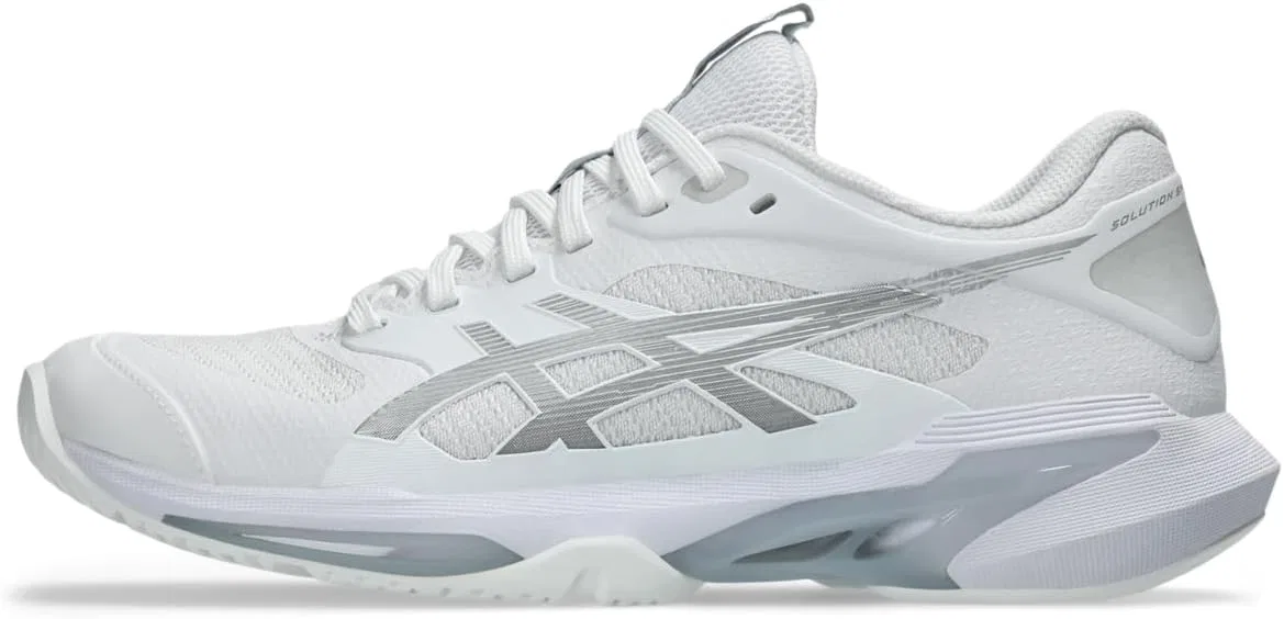 Кроссовки теннисные ASICS Solution Speed FF 4, White/Pure Silver