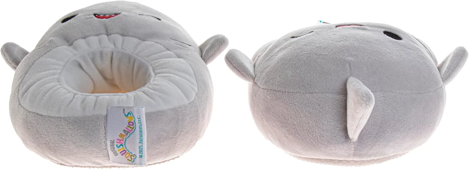Мягкие плюшевые тапочки Squishmallows, легкие, теплые и удобные, тапочки для дома для детей и взрослых (размеры 11-1 для маленьких детей / 2-5 для больших детей / 5-10 для взрослых) — фото 2