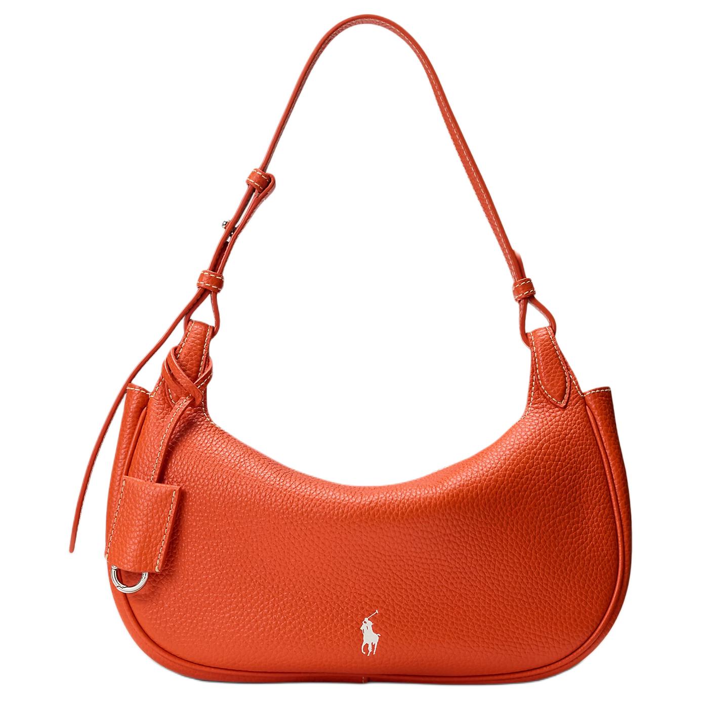 

Polo Ralph Lauren Сумка через плечо Polo Play Leather для женщин в цвете Sunset Orange