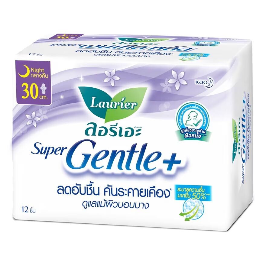 

Laurier Супер Нежный Плюс Ночь 30 см. Крыло 12, White
