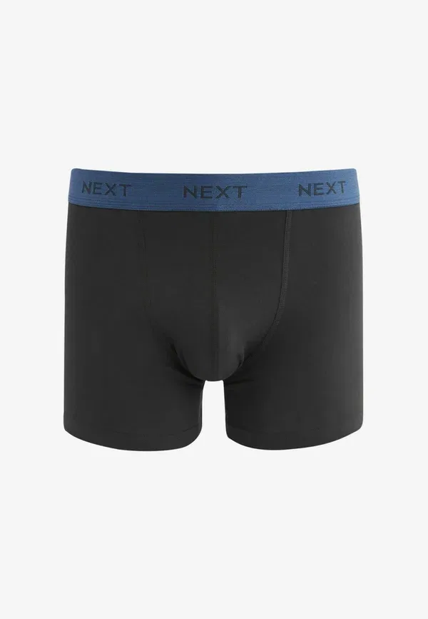 Трусы 4 шт Next, black blue grey waistband, черный синий серый — фото 2
