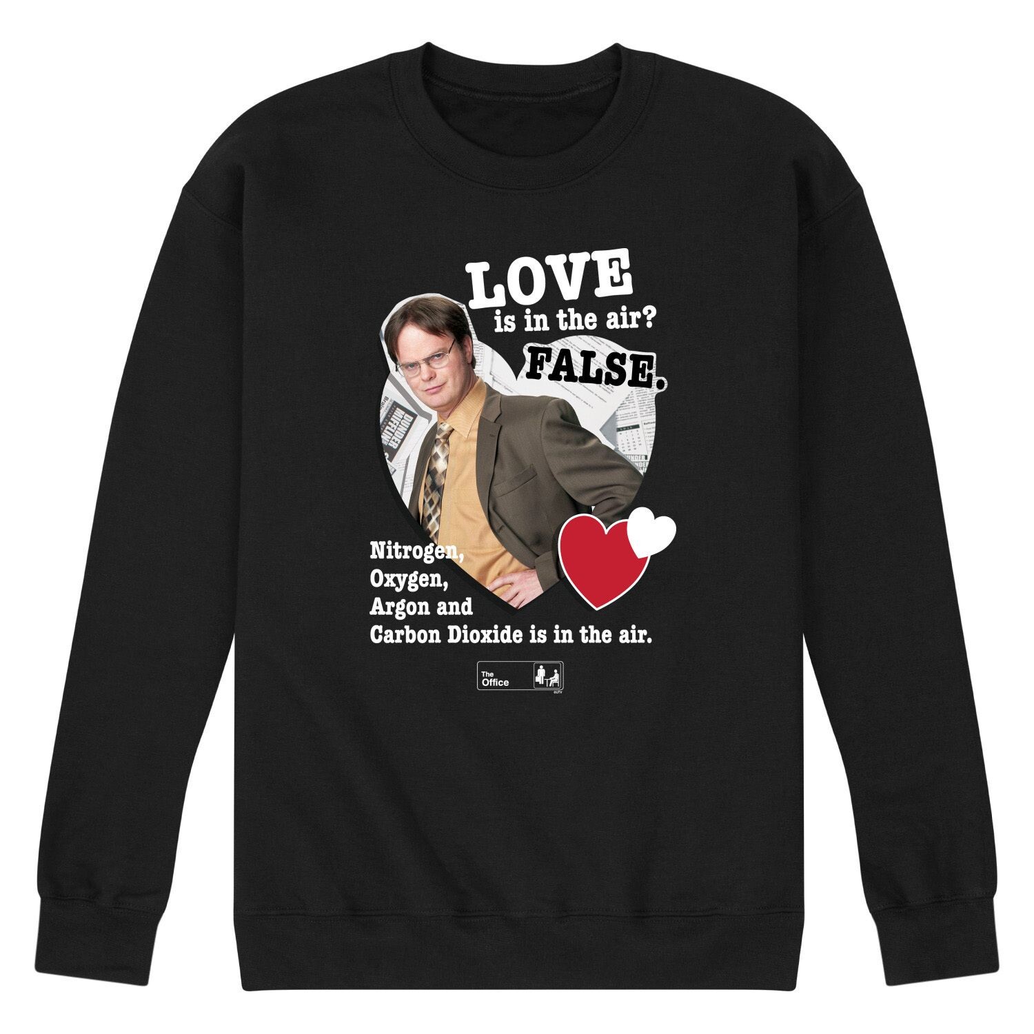

Мужская толстовка The Office Love In Air Licensed Character