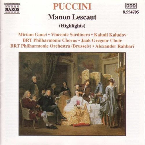 

CD диск Puccini / Gauci / Sardinero / Kaludov / Rahbari: Manon Lescaut