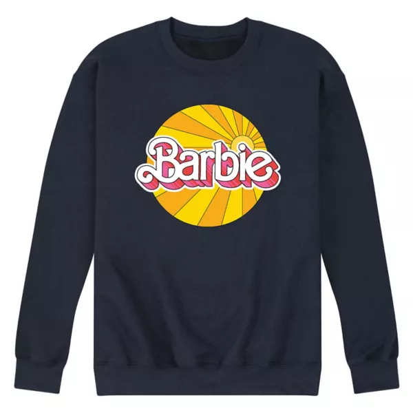 

Мужской свитшот Barbie с логотипом Sunburst Licensed Character, синий