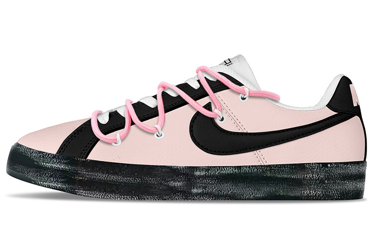 

Кроссовки Nike Court Royale Skateboarding Shoes Unisex Low-top Pink, черный