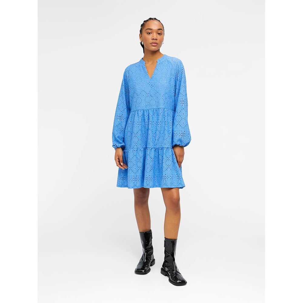 

Платье Object Feodora Gia Long Sleeve, синий