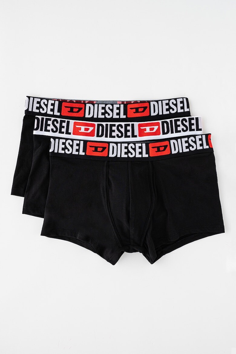 

Боксеры Damien с логотипом на талии — 3 пары Diesel, красный