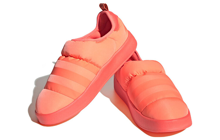 Слипоны-дутики Adidas originals Puffylette Lifestyle Unisex, оранжевый — фото 2