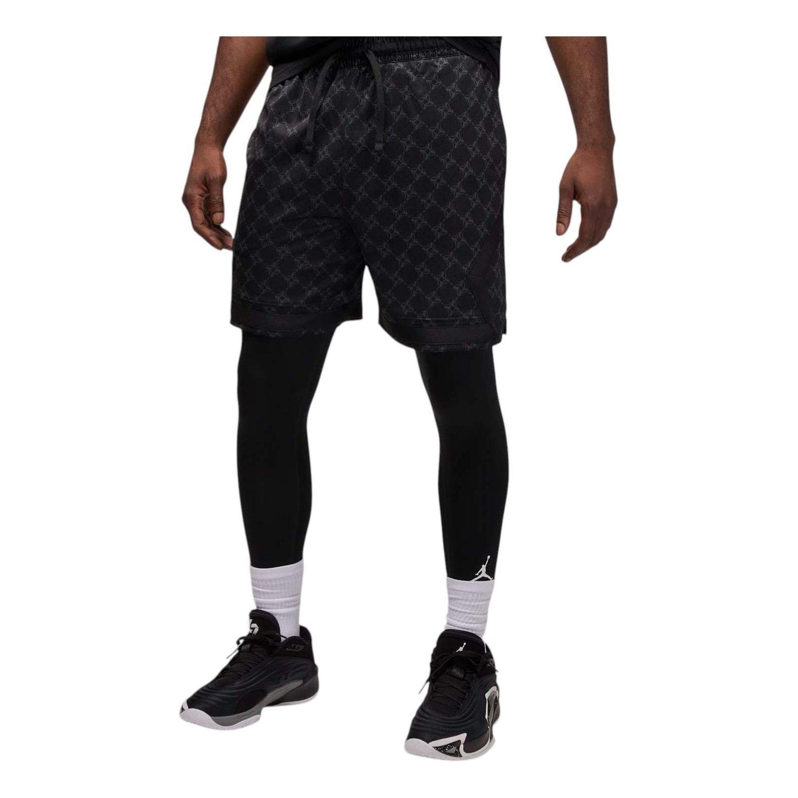 

Шорты Air Jordan Sport Dri-FIT Printed Diamond Shorts 'Black'