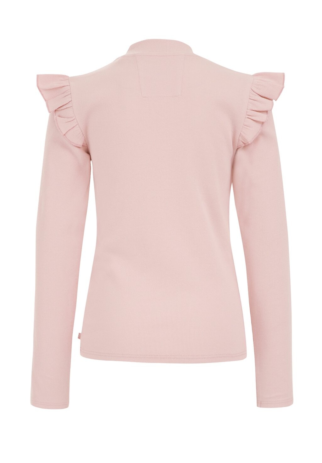 

Топ с длинными рукавами MET RUCHES WE Fashion, светло-розовый