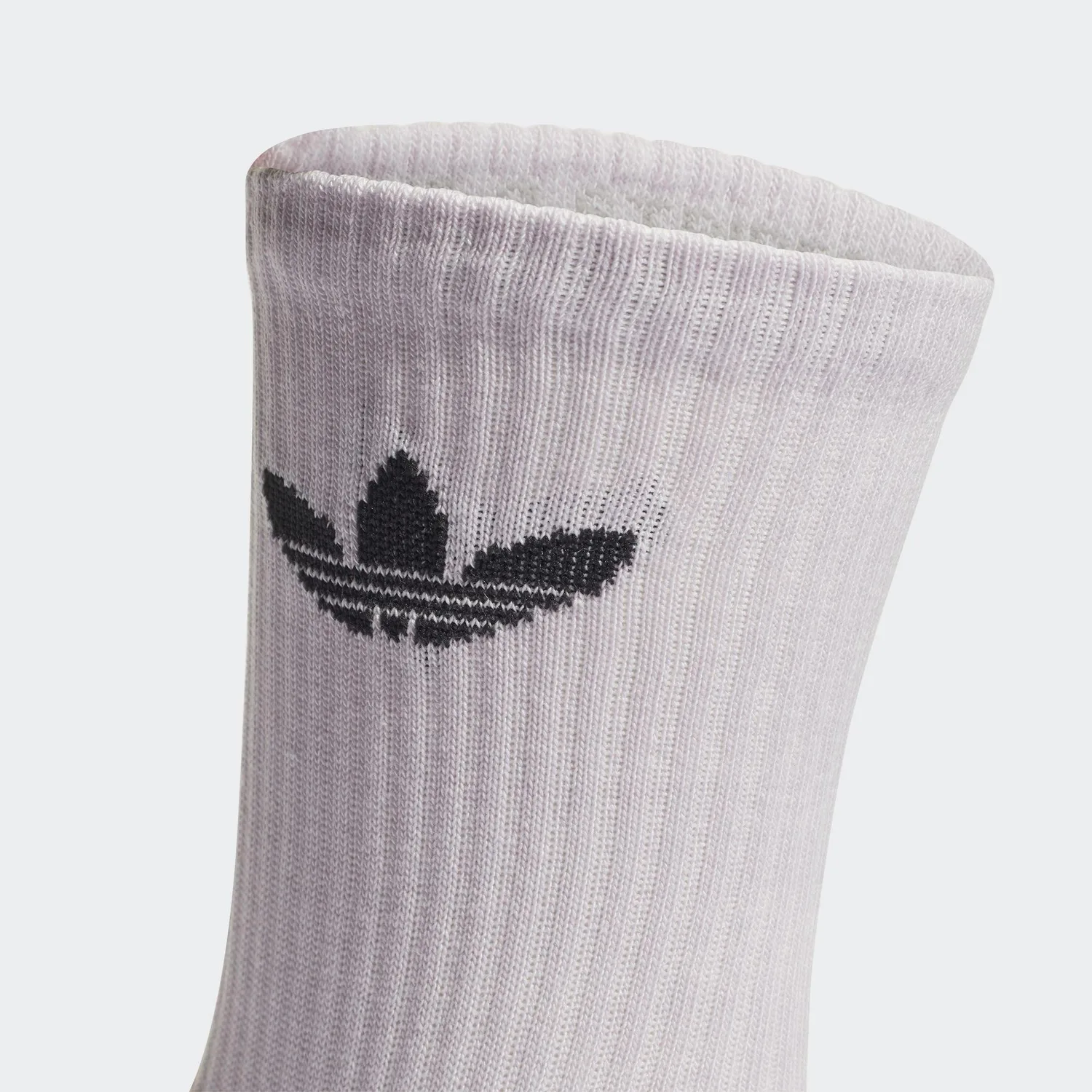 Носки ISC Crew, 3 пары Adidas Originals, 3 Pack (Purple Pink/Coral Powder/White) — фото 3