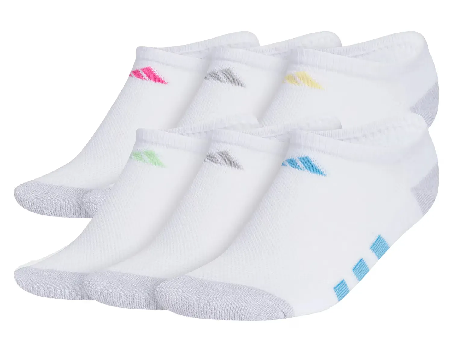 

Детские спортивные носки без шва - набор 6 пар Adidas, White