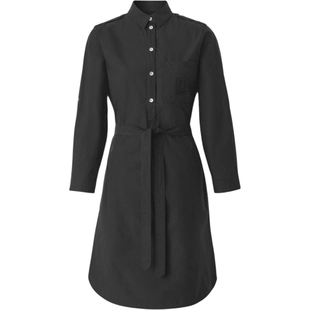 

Burberry Женские шорты-платье с рукавами, цвет Black