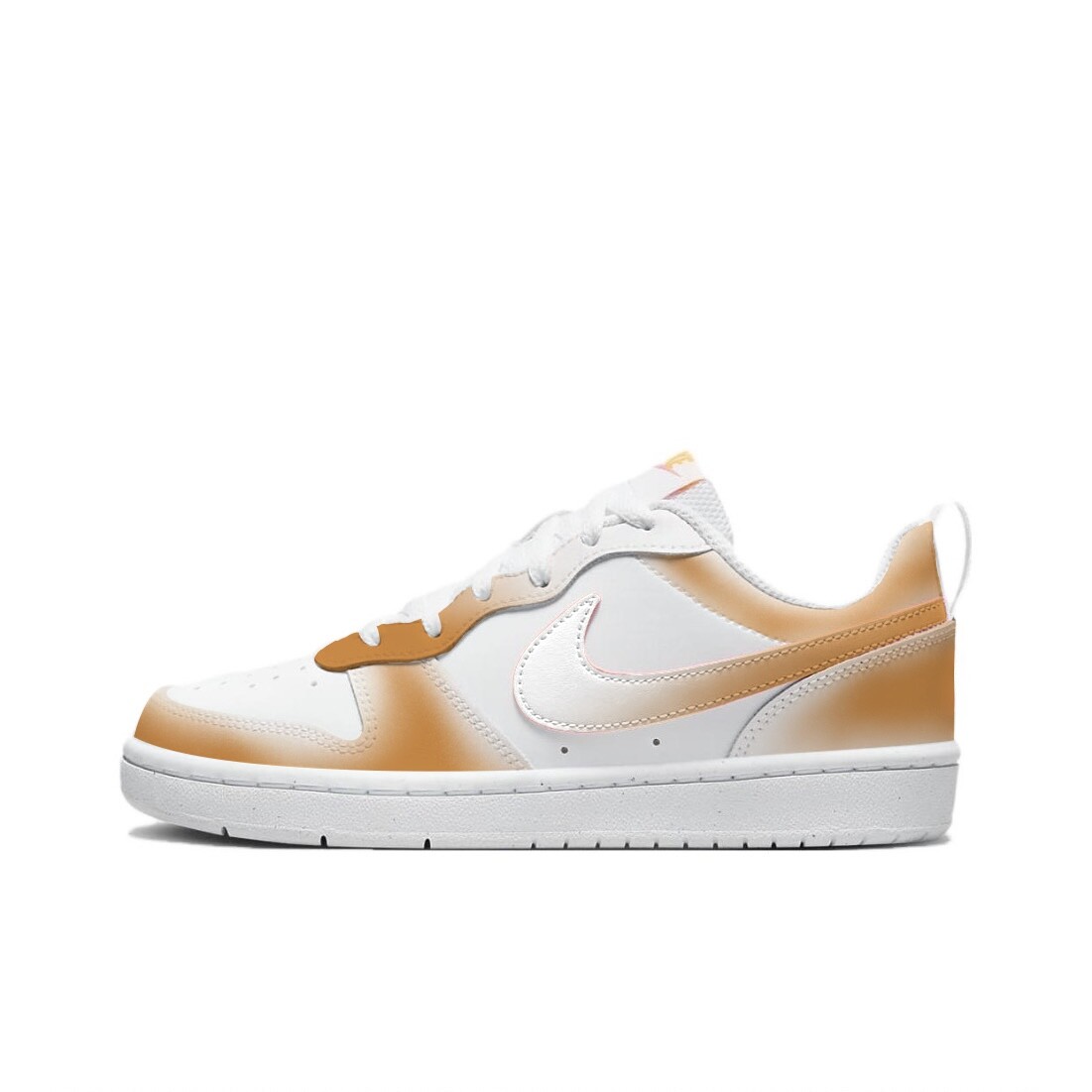 

Кроссовки Nike Court Borough Skateboarding Shoes Women's Low-top White/orange, белый/оранжевый