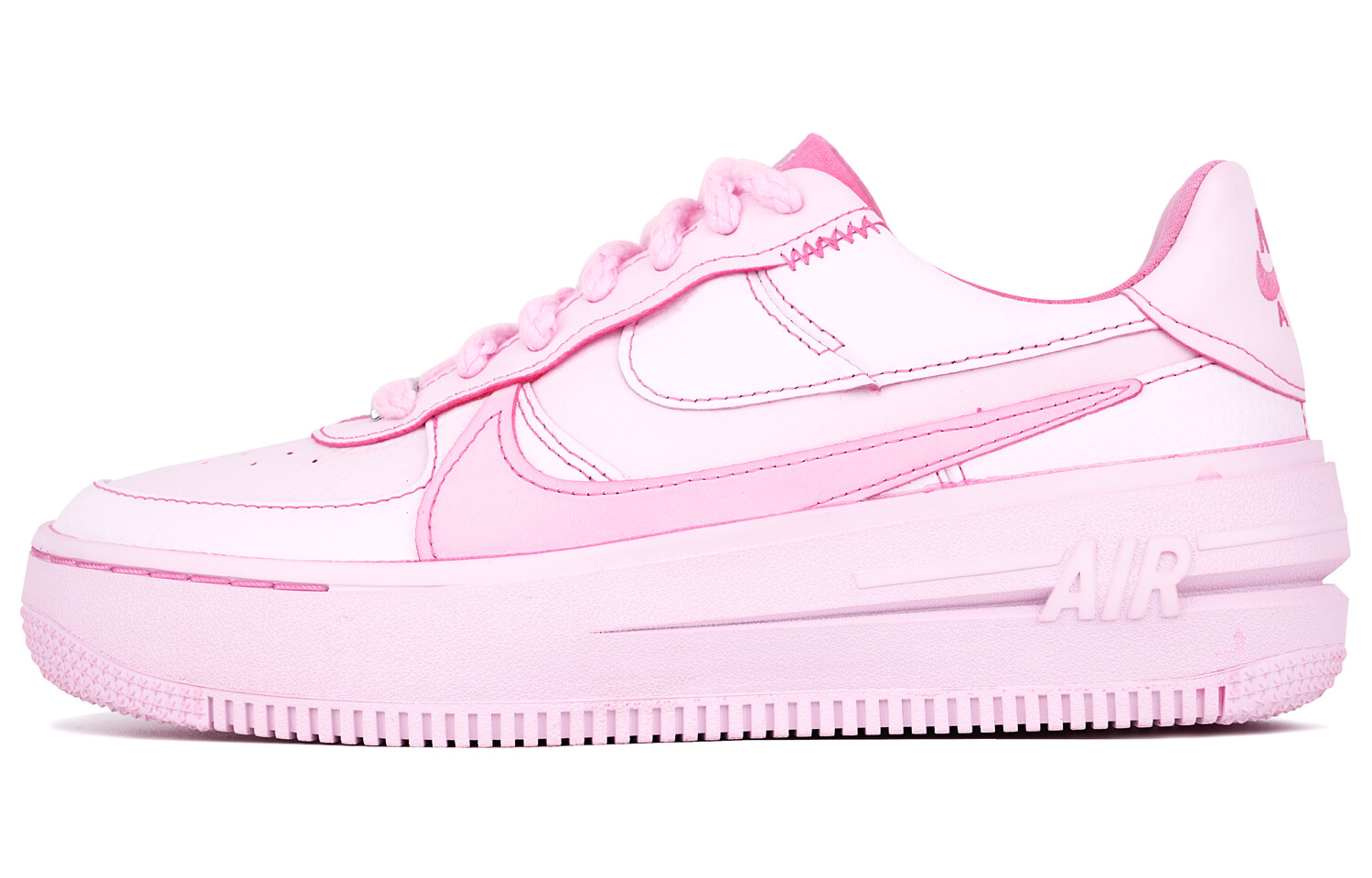 

Кроссовки Nike Air Force 1 Skateboard Shoes Women's Low-Top Pink