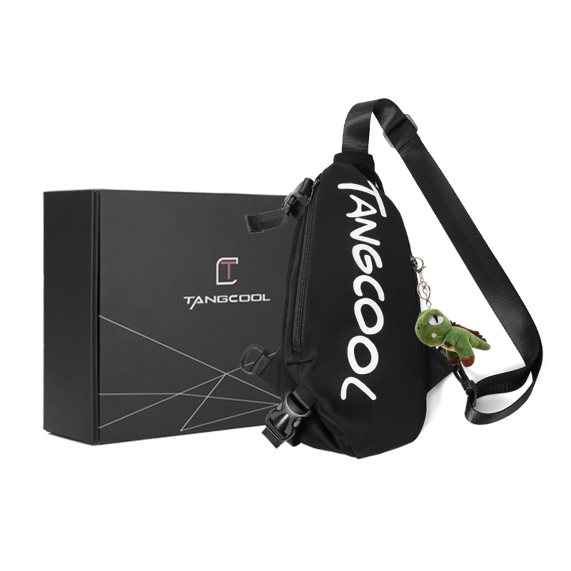 

TANGCOOL Нейлоновая слинг-сумка унисекс разноцветная, Black (Upgraded) Gift Box Set