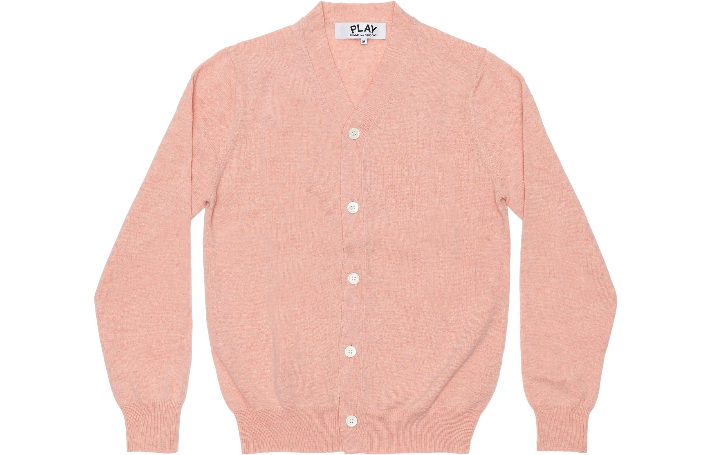 Кардиган COMME des GARCONS PLAY Cardigan Pastel Series Sleeve Heart 'Pink' AZ-N092-051-5, розовый — фото 2