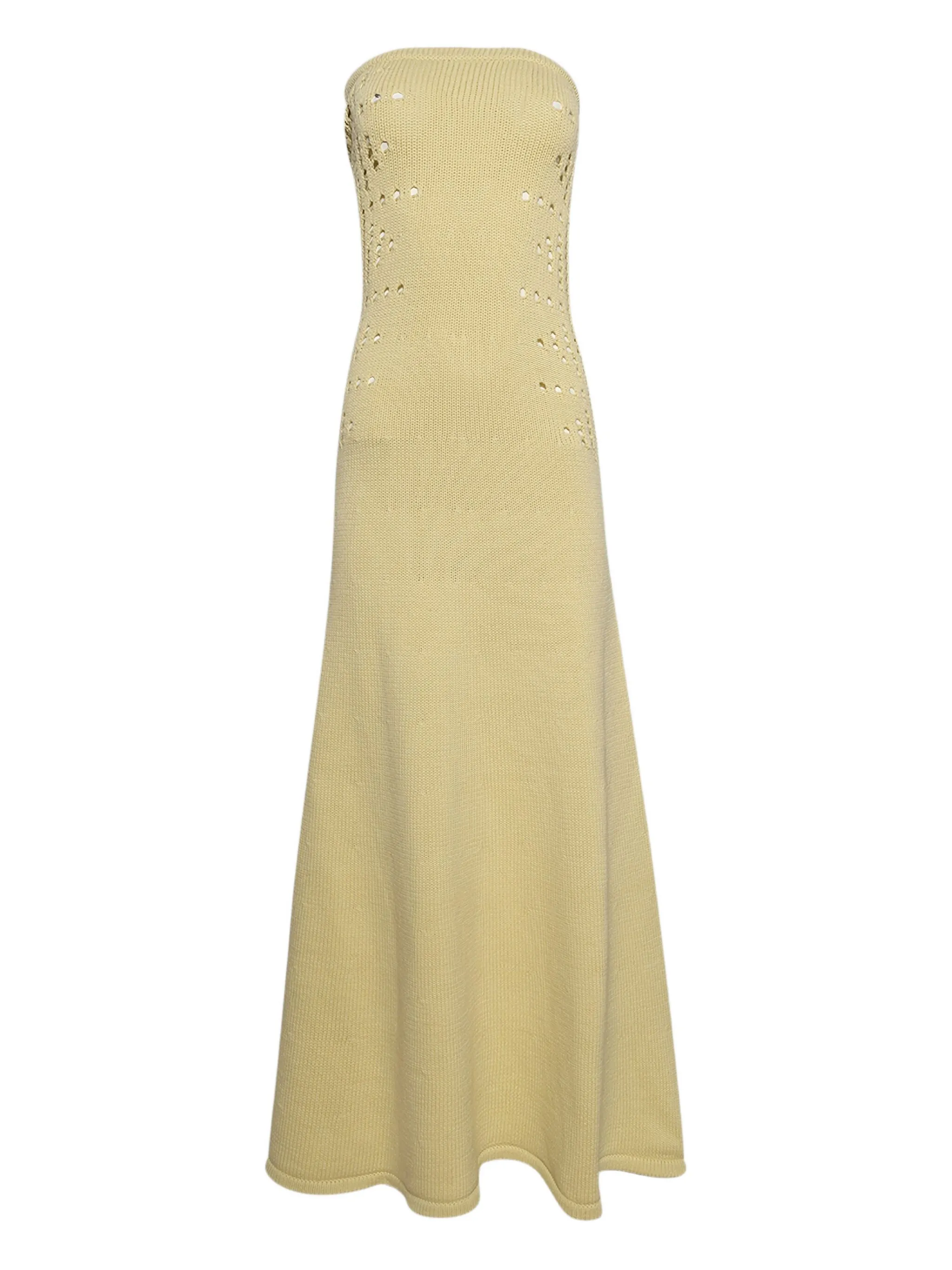 

Платье макси Mavis с вырезами Diotima, нейтральный