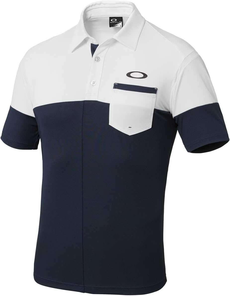 

Мужская рубашка для гольфа Oakley Bark Collection, темно-синий