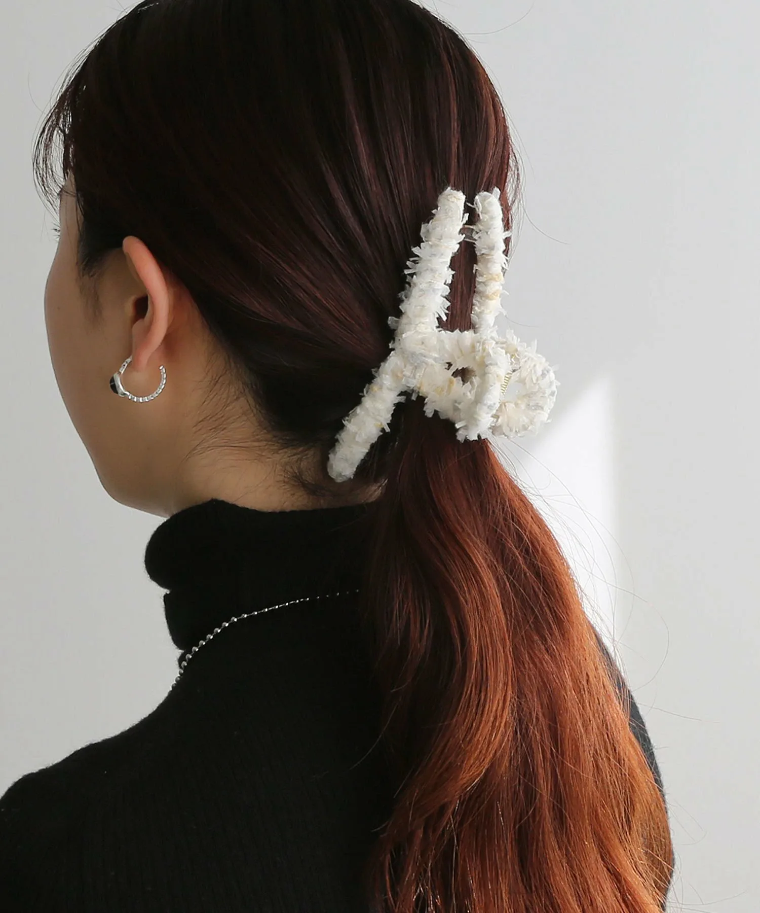 Зажим для петель из смешанной пряжи Vance Clip Colleca La, white