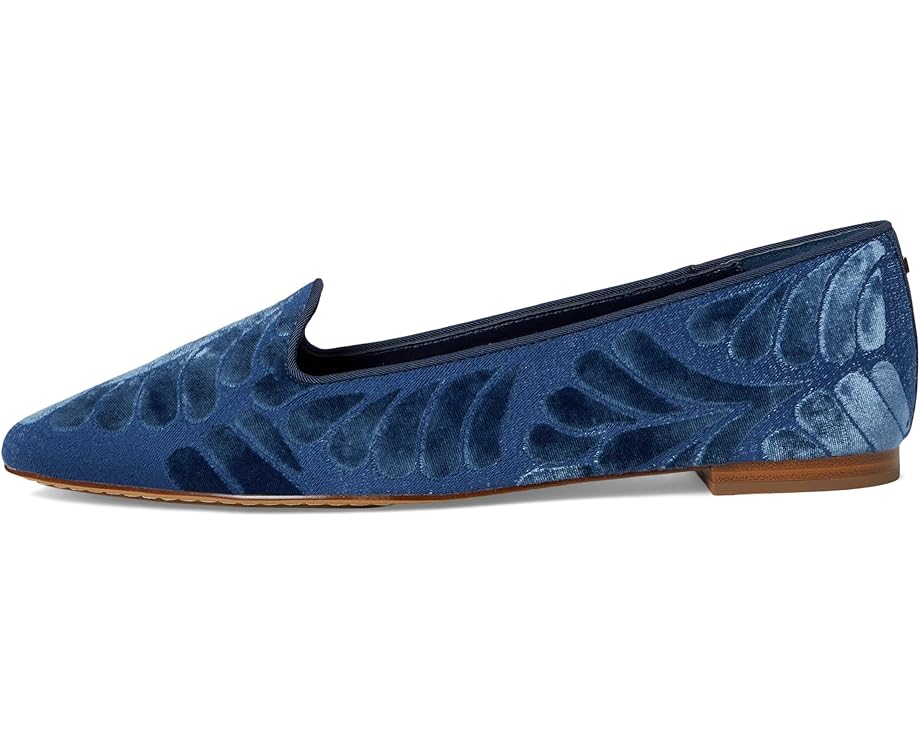 Туфли на плоской подошве Birdies The Sparrow Flat, цвет Ocean Velvet Embroidery — фото 4