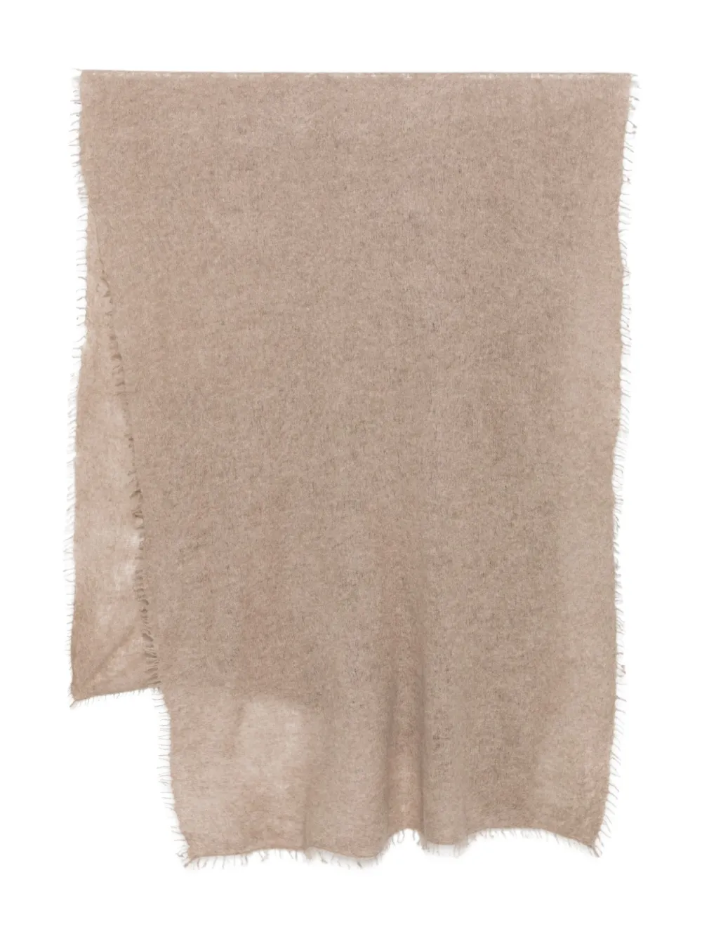 

Шарф с бахромой MOULETA, нейтральный