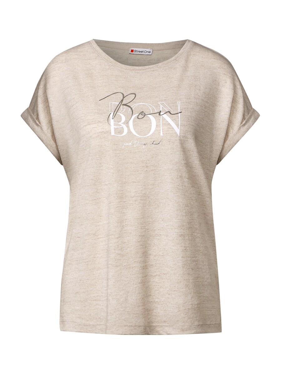 

Рубашка STREET ONE BON, Mottled Beige