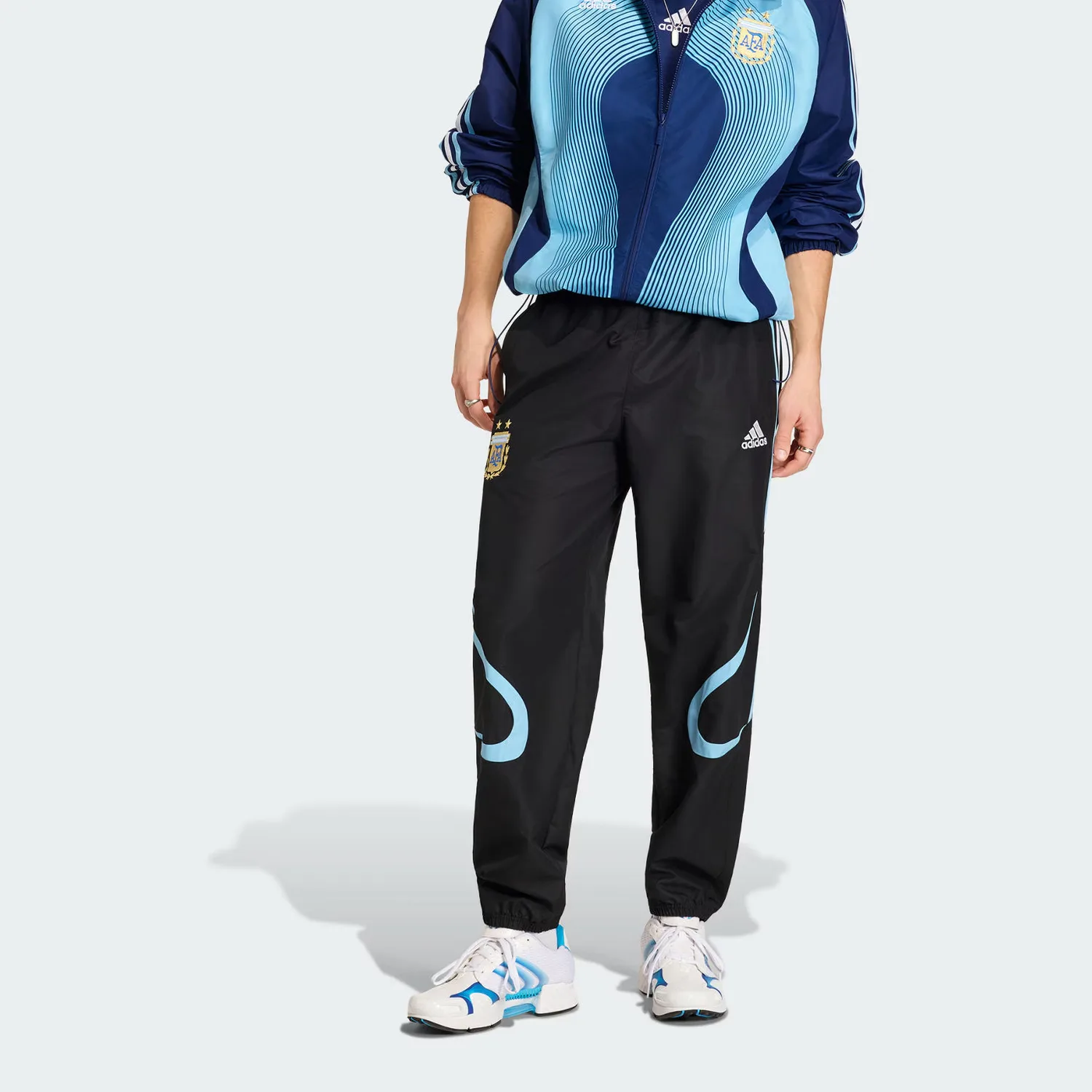 Брюки casual Argentina TRACK Adidas, черный — фото 4