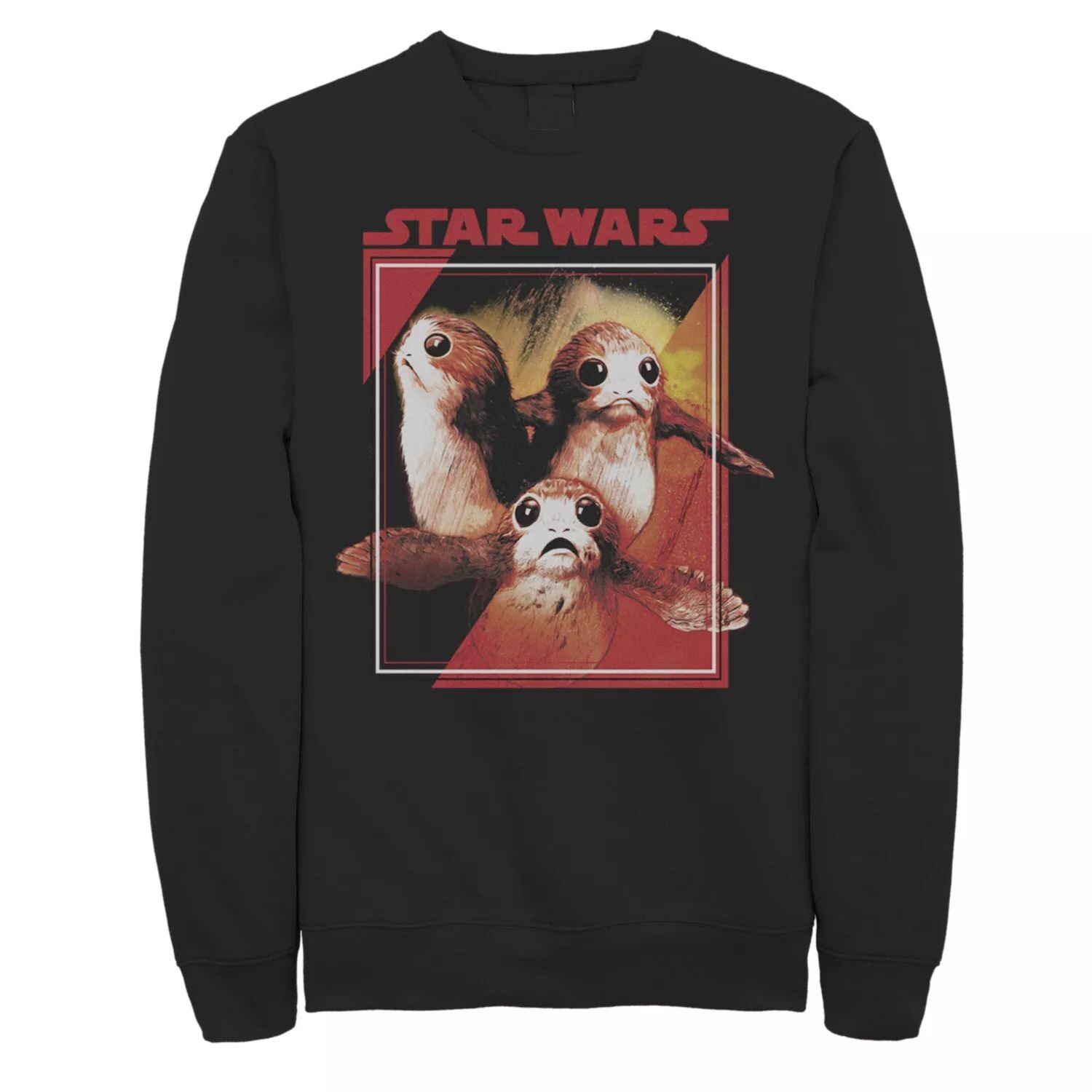 

Мужская футболка The Last Jedi Porgs Paint Portrait Box Star Wars
