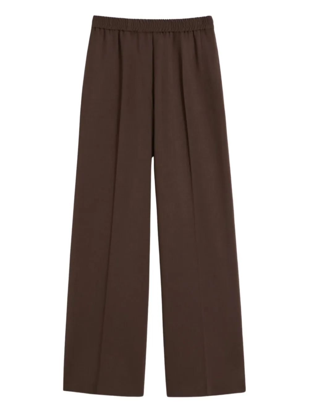 

Брюки с эластичным поясом Weekend Max Mara, коричневый