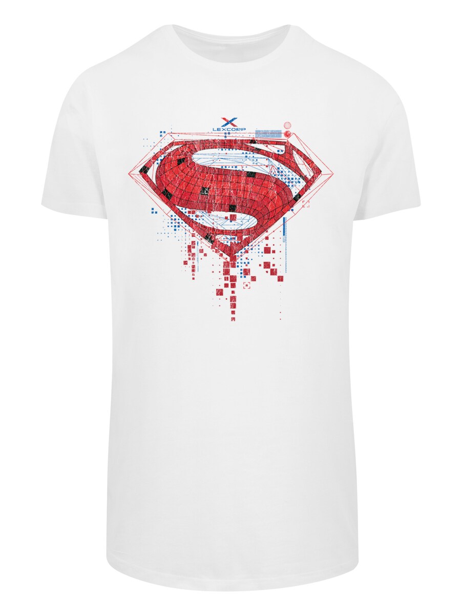 

Классическая футболка F4NT4STIC Shirt DC Comics Superman Geo Logo, белый
