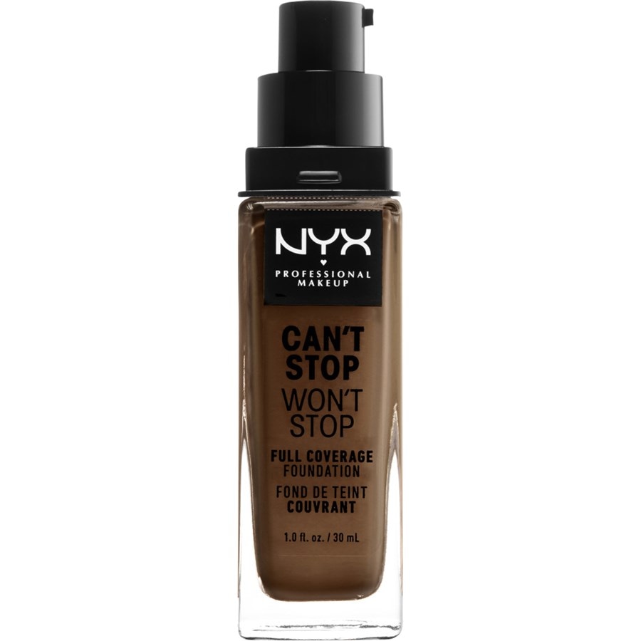 

Тональная основа NYX Professional Makeup Can't Stop Won't Stop Foundation, Nr. 19 Camel / 30 ml