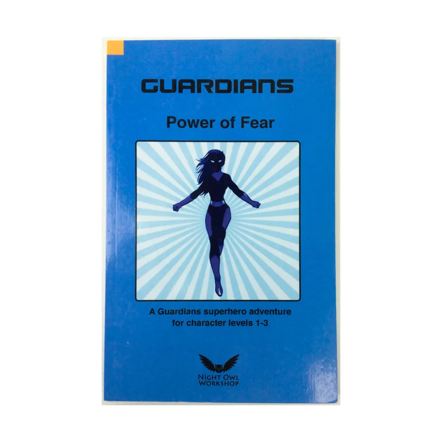 

Guardians - Power of Fear, Role Playing Games (Night Owl Workshop), мягкая обложка