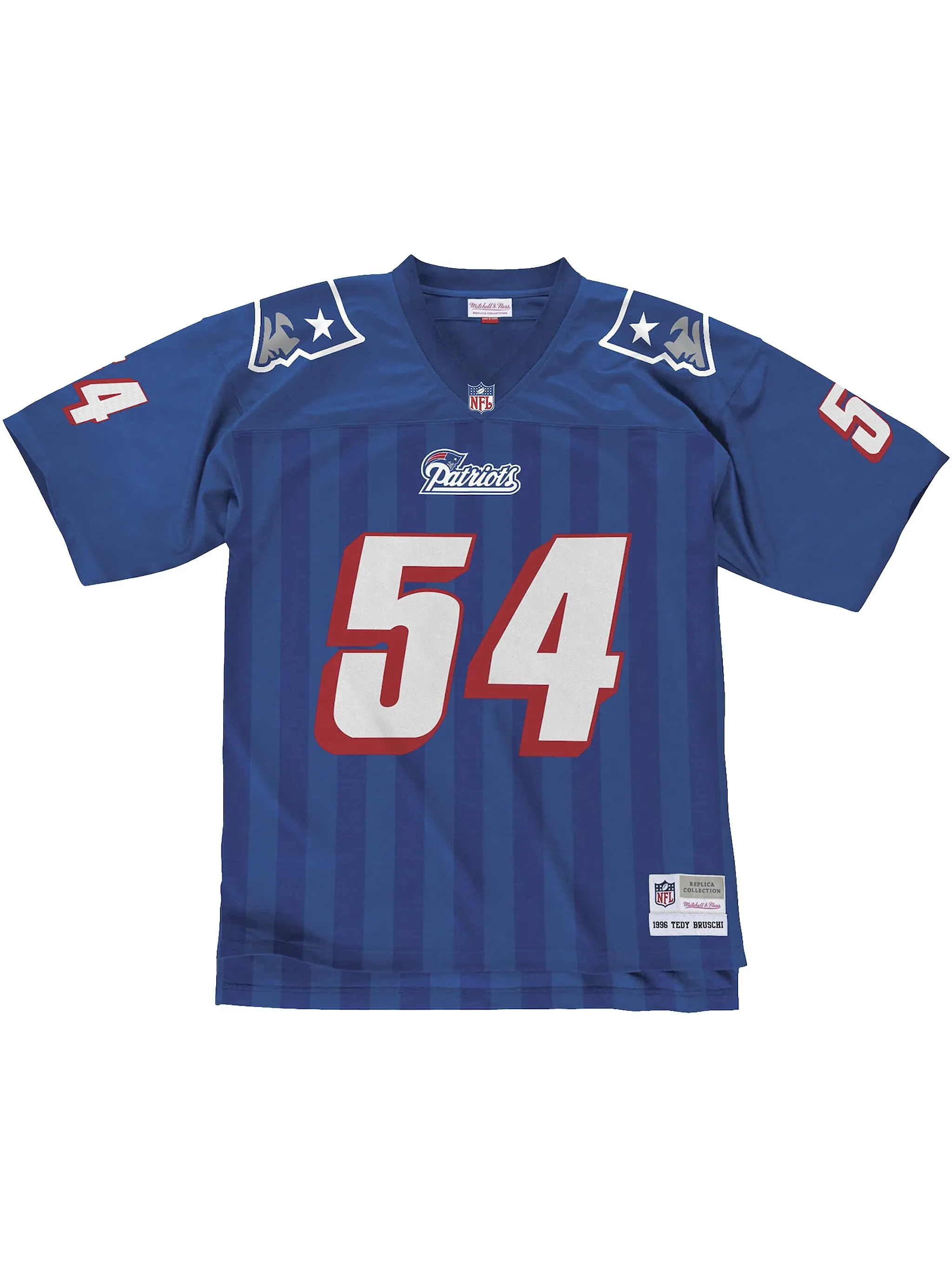 

Топ 1996 Tedy Bruschi New England Patriots Legacy Player Mitchell & Ness, синий