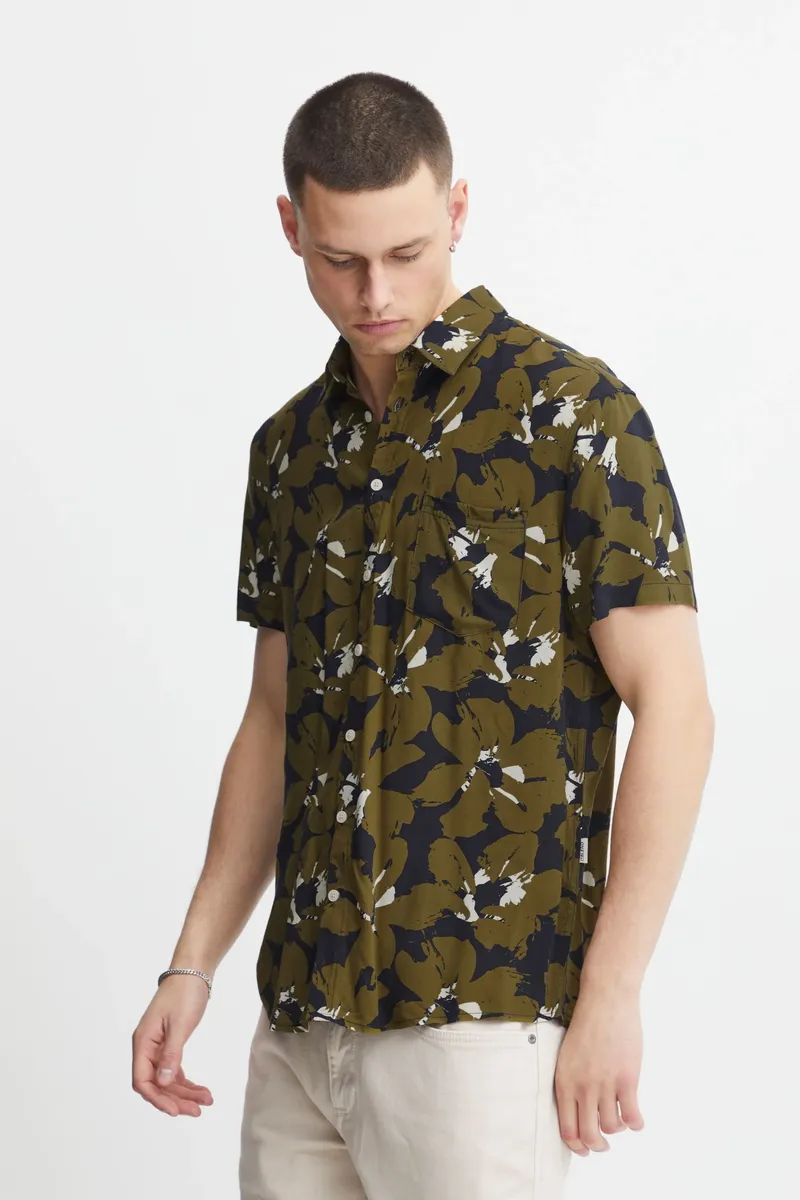 

Рубашка с короткими рукавами из смеси "BLEND BHShirt", цвет Dress Blues