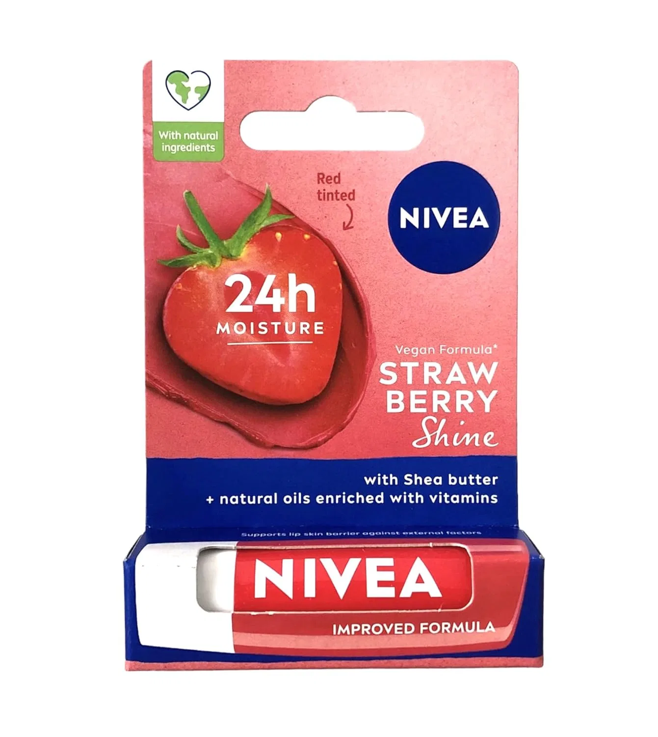 Бальзам для губ «Fruity Shine Strawberry» от Nivea Lip Care Nivea