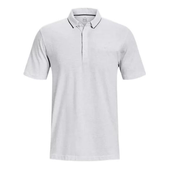 

Футболка luxe polo shirt 'white' Under Armour, белый