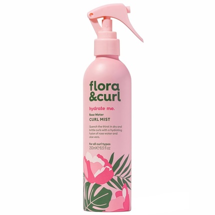

Спрей для вьющихся волос Rose Water Curl Mist 250 мл Floracurl
