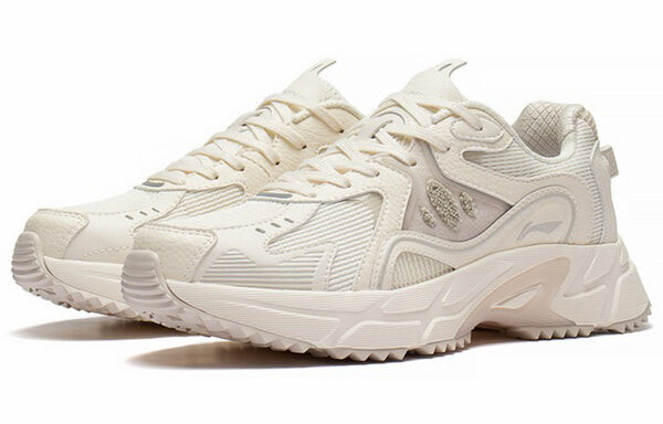Кроссовки повседневные легкие низкие кеды Li-Ning, белый — фото 3
