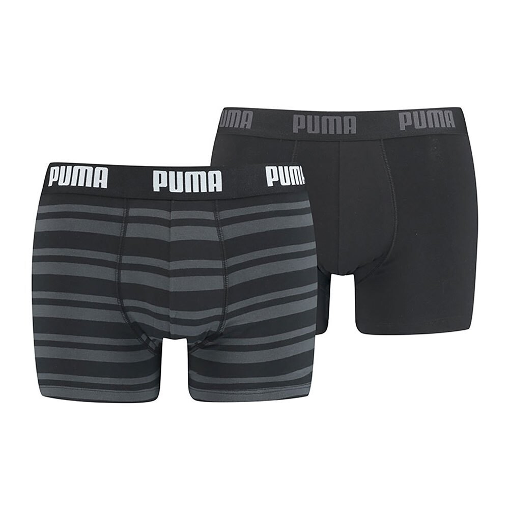 

Боксеры Puma Heritage Stripe 2 шт, черный