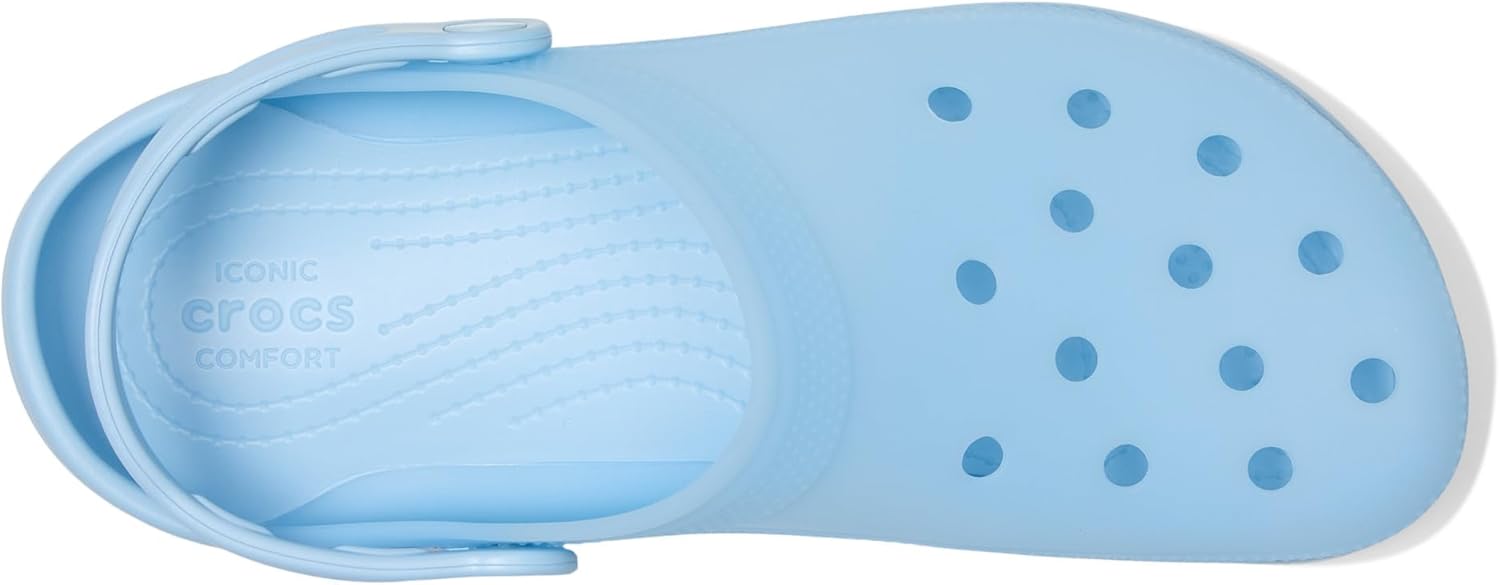 Классические матовые сабо Crocs унисекс для взрослых, синий — фото 2