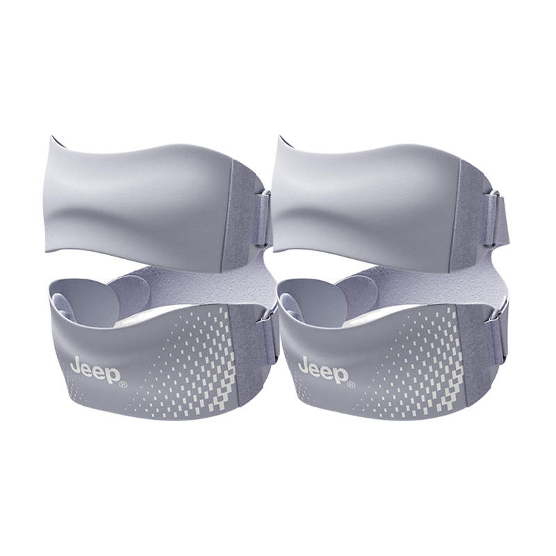 

Наколенник для бега, велоспорта, баскетбола, бадминтона, футбола, пешего туризма, альпинизма и бега, унисекс Jeep, stone серый[2 pack]