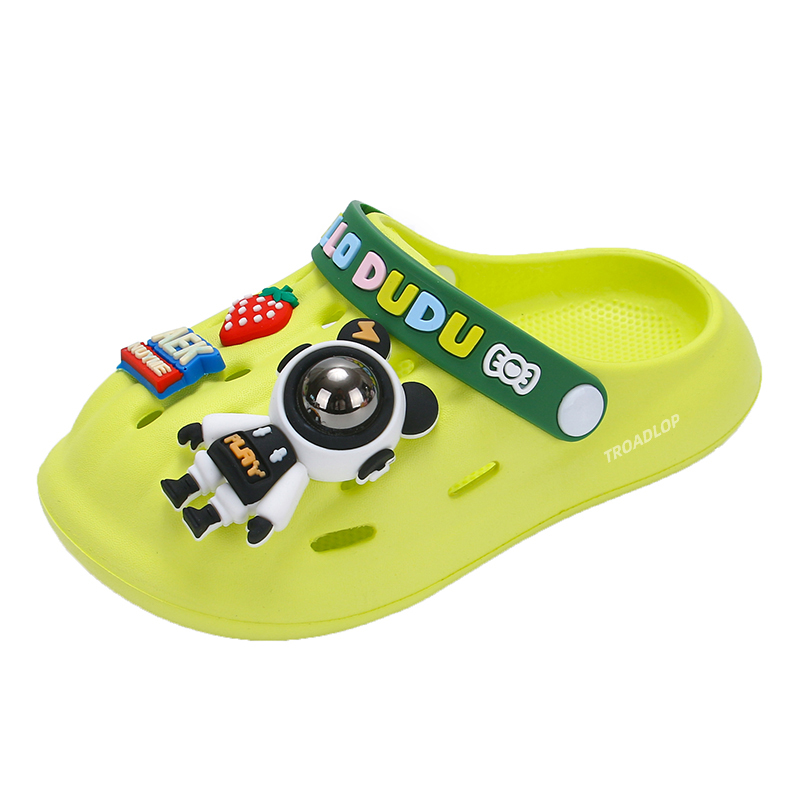 

Нескользящие, износостойкие, легкие, амортизирующие детские сандалии для детей TROADLOP, зеленый