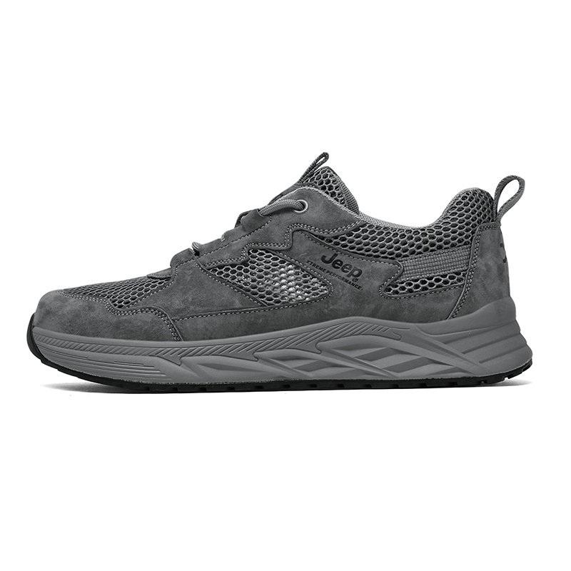 

Jeep Мужские низкие походные кроссовки для трейлраннинга серые, цвет Gray