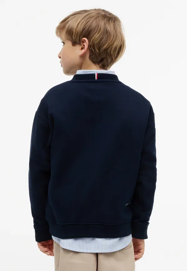 Свитшот с графическим принтом Tommy Hilfiger, темно-синий — фото 3