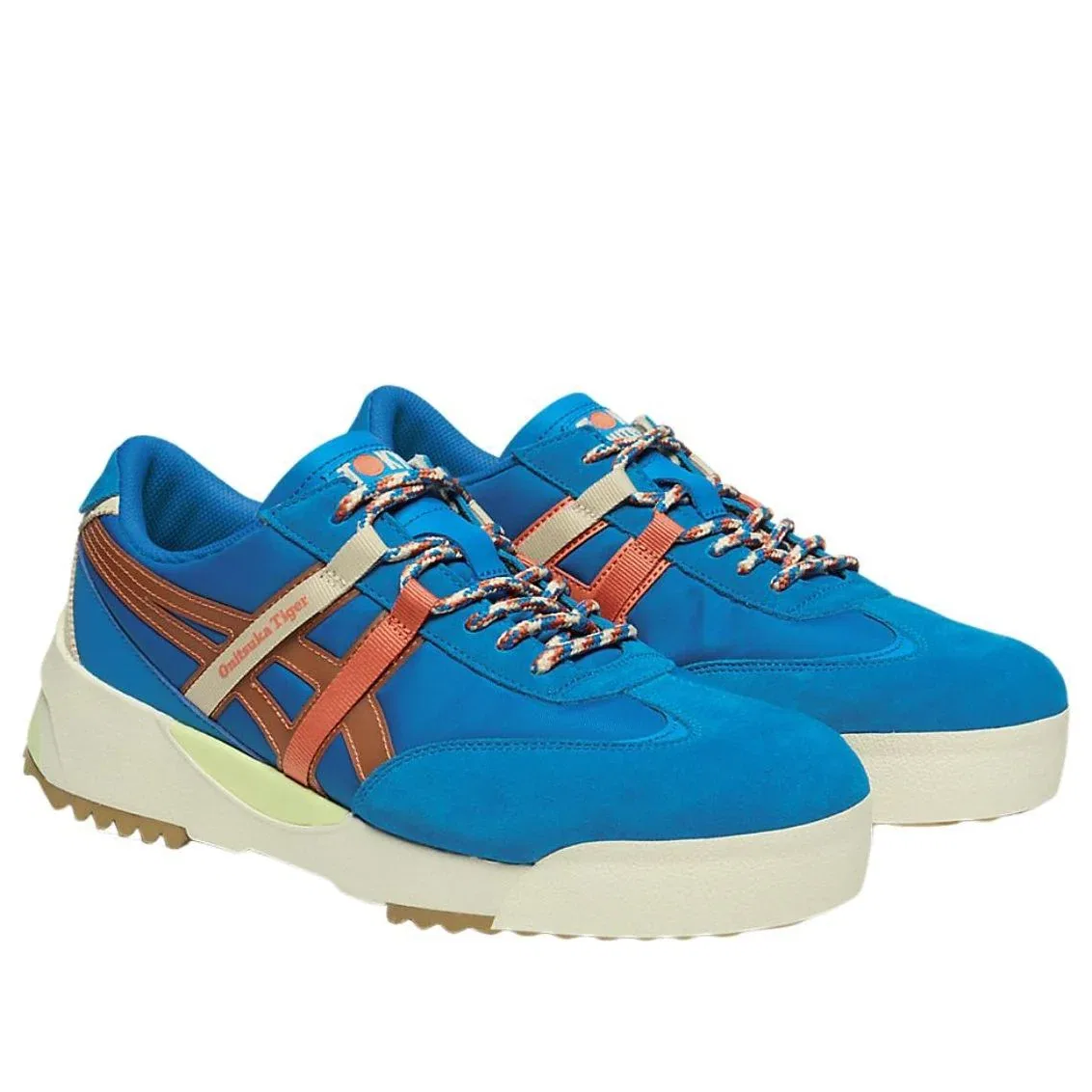 Кроссовки Onitsuka Tiger Delegation EX 'Directoroire Blue Vermilion Tomato' 1183A604-401, синий — фото 4