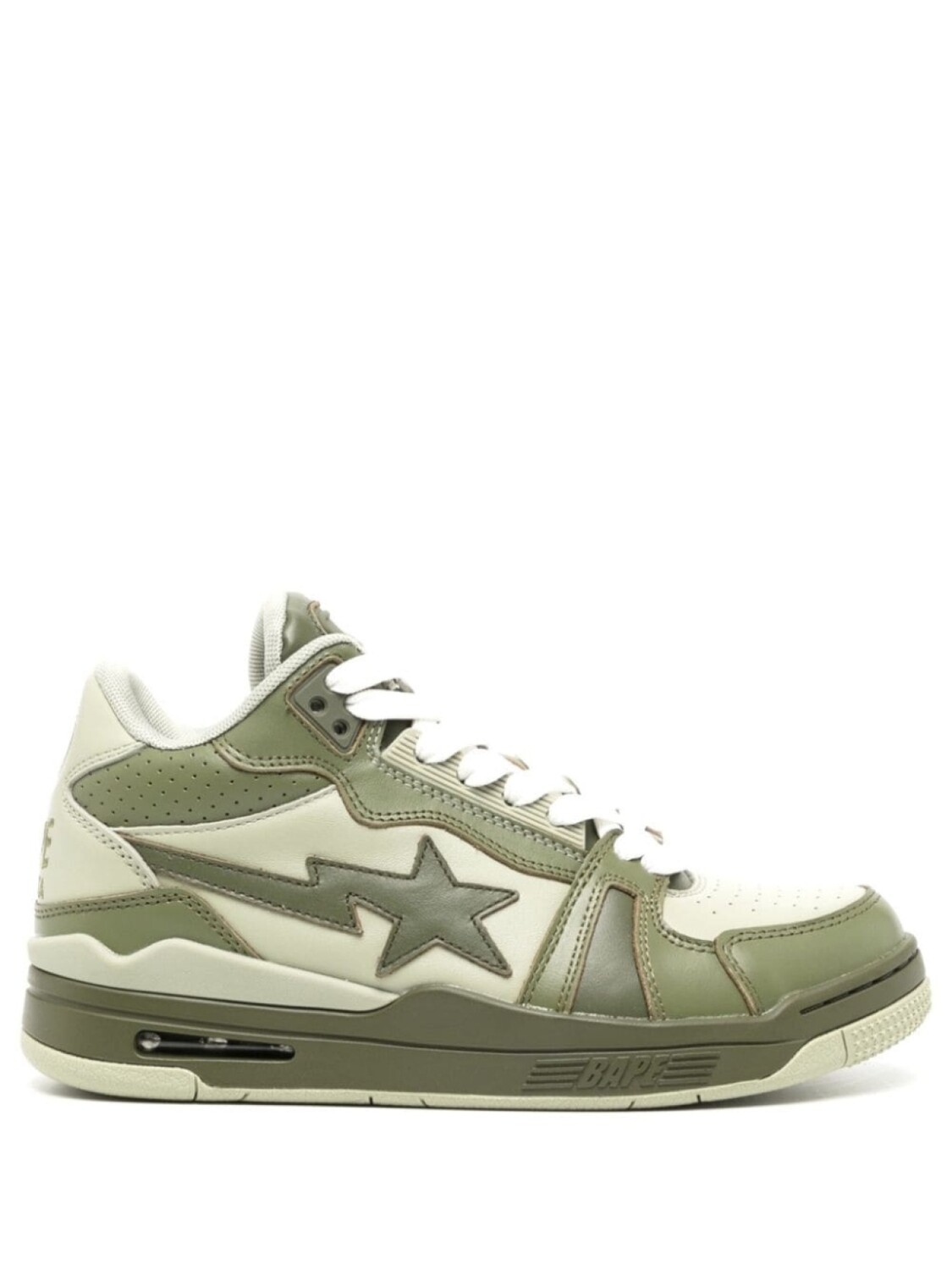 

Кроссовки A Bathing Ape Clutch STA, зеленый