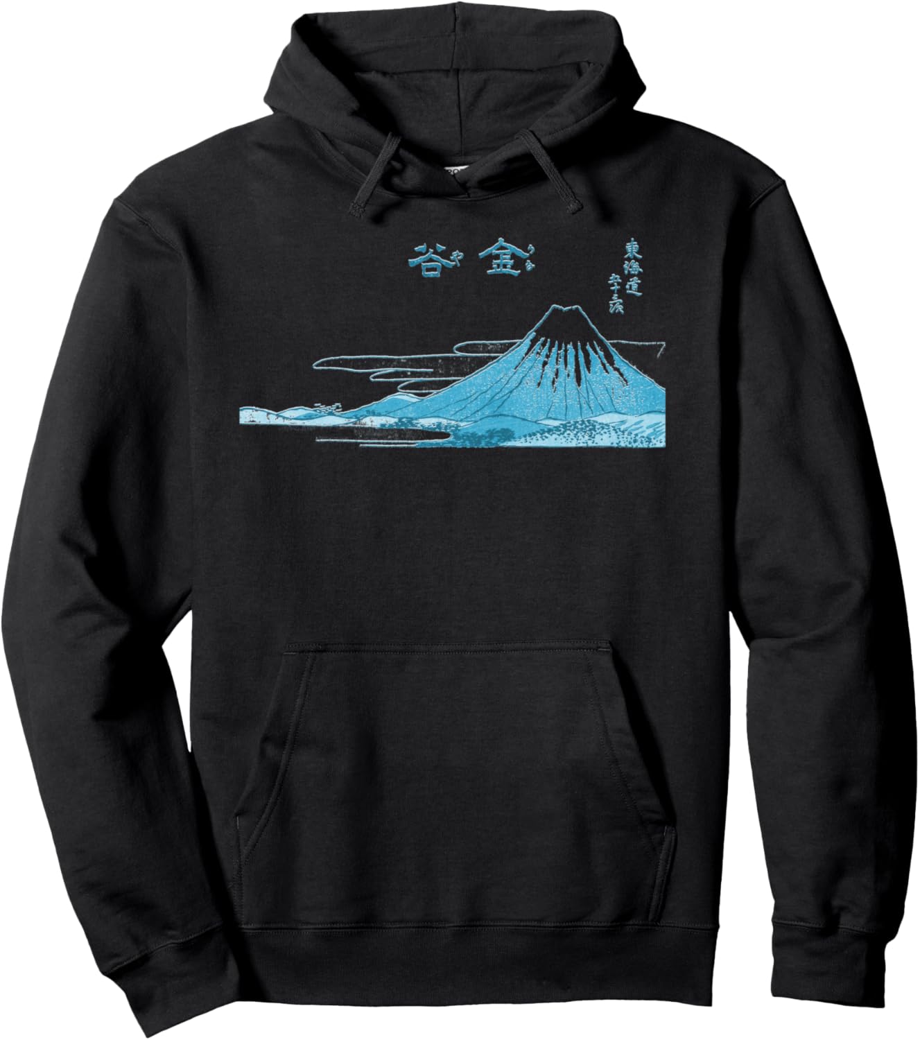 

Винтажное японское искусство: толстовка Кацусика Хокусай Канайя Smooth Hq, черный