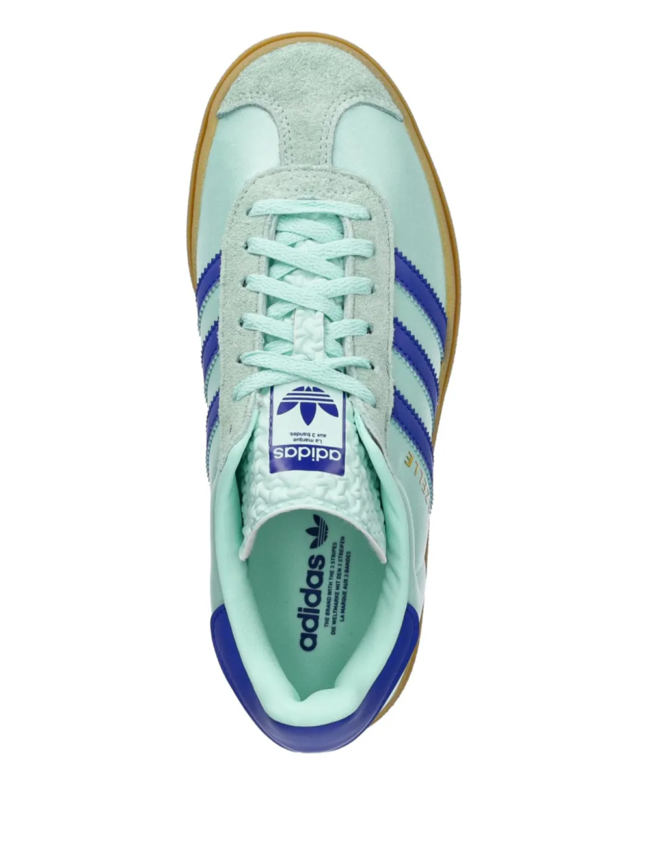 Кроссовки Adidas Gazelle, синий — фото 4